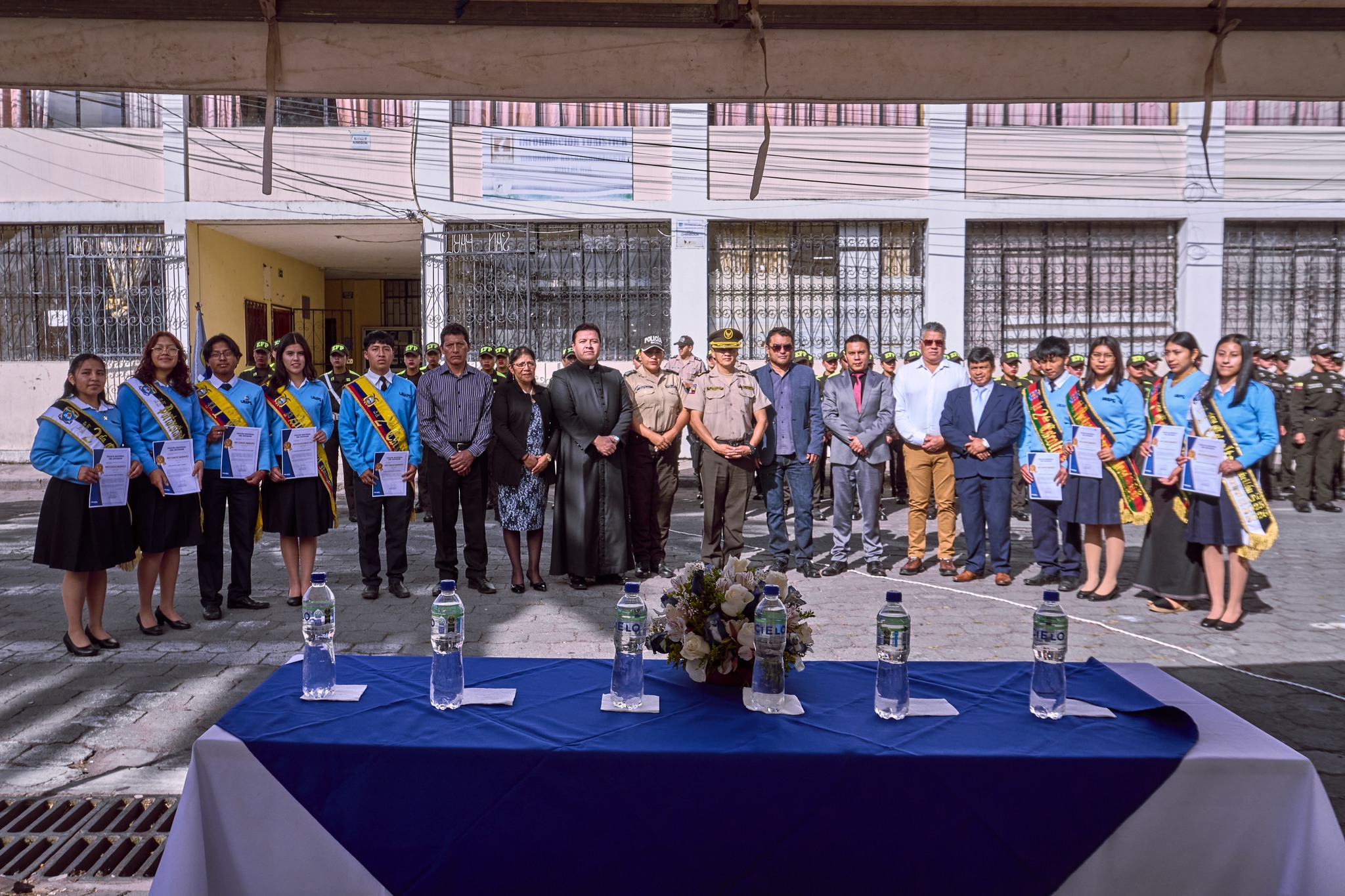 MINUTO CIVICO EN SAN PABLO